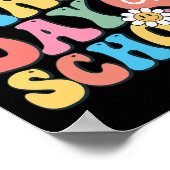 Der glückliche erste Tag der Lehrermädchen zurück Poster (Ecke)