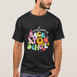 Der glückliche erste Tag des Lehrers zurück zur Sc T-Shirt