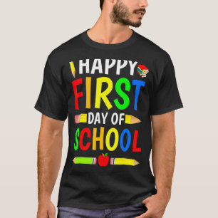 Der glückliche erste Tag des Pre-K-Lehrers Student T-Shirt