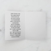 Der glückliche Erste Vatertag Karte (Innenseite)