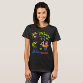Der glückliche Fischer T-Shirt (Vorne ganz)