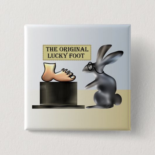 Der glückliche Fußknopf durch Anjo Lafin Button (Vorderseite)