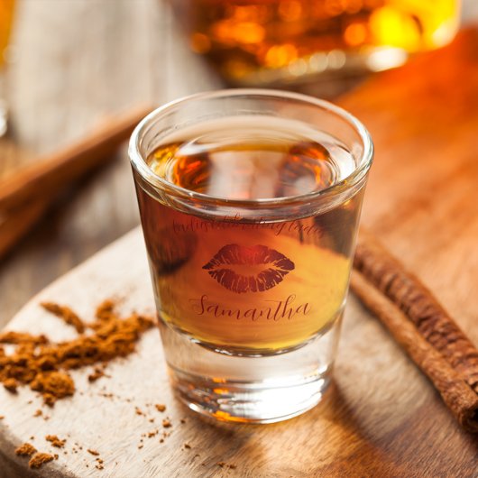 Der glückliche Galentinstag | PERSONALISIERT Schnapsglas