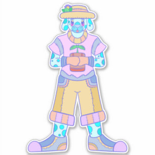 Der glückliche Hund Aufkleber