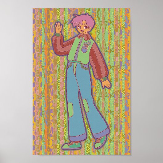 Der glückliche Junge Poster (Vorne)