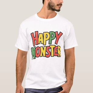 Der glückliche Monster-T - Shirt 💩 👕