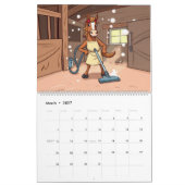 Der glückliche Pferd – 2026 Kalender der Freude (Mär 2027)