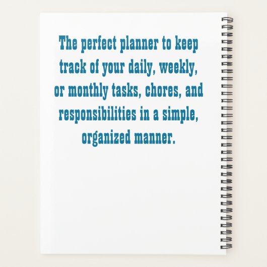 Der glückliche Planer (Rückseite)