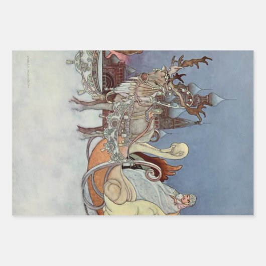 "Der glückliche Prinz von Charles Robinson aus Rus Geschenkpapier Set (Vorderseite 3)