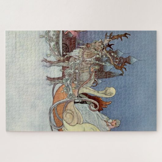 "Der glückliche Prinz von Charles Robinson aus Rus Puzzle (Horizontal)