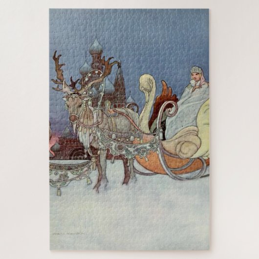 "Der glückliche Prinz von Charles Robinson aus Rus Puzzle (Vertikal)