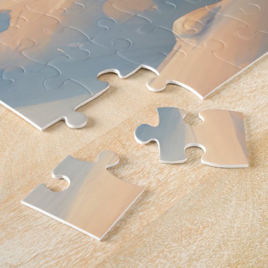 Der glückliche Schneemann Puzzle (Seite)