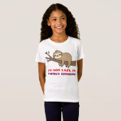 Der glückliche Sloth-T - Shirt (Vorne ganz)