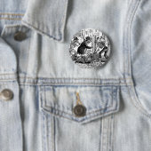"Der glückliche Straßen-Reiniger Calaveras " Button (Beispiel)