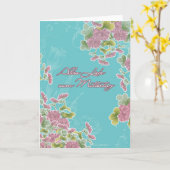 der glückliche Tag der Mutter auf Deutsch, alles Karte (Gelbe Blume)