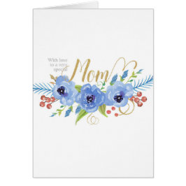 Der glückliche Tag der Mutter Blumen einer zu den