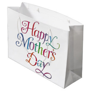 Der glückliche Tag der Mutter Große Geschenktüte