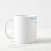 Der glückliche Tag der Mutter, Kaffeetasse (Links)