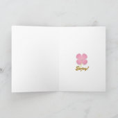 Der glückliche Tag der Mutter Karte (Innenseite)