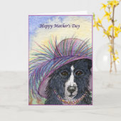 Der glückliche Tag der Mutter Karte (Gelbe Blume)