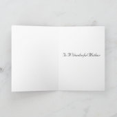 Der glückliche Tag der Mutter Karte (Innenseite)