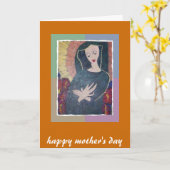 der glückliche Tag der Mutter Karte (Gelbe Blume)