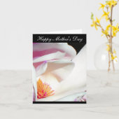 Der glückliche Tag der Mutter Karte (Gelbe Blume)