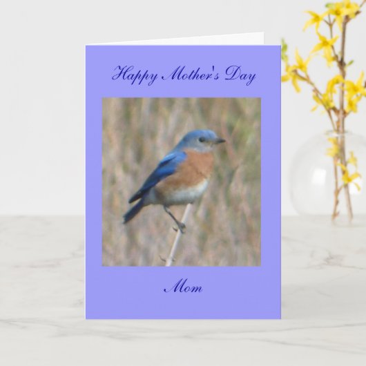 Der glückliche Tag der Mutter Karte (Gelbe Blume)