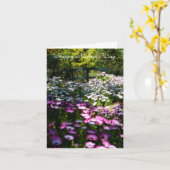 Der glückliche Tag der Mutter, leer Karte (Gelbe Blume)