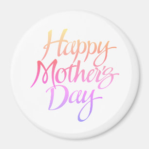 Der glückliche Tag der Mutter Magnet