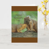 Der glückliche Tag der Mutter - Mama-und Karte (Gelbe Blume)