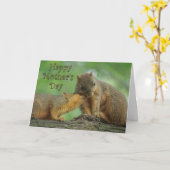 Der glückliche Tag der Mutter - Mama-und Karte (Gelbe Blume)