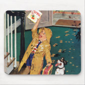 Der glückliche Tag der Mutter Mousepad (Vorne)