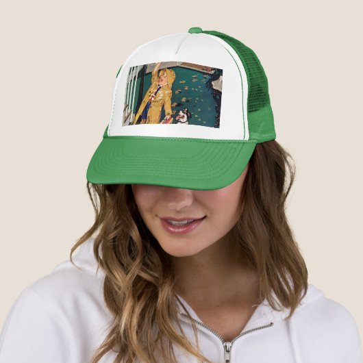 Der glückliche Tag der Mutter Truckerkappe (Beispiel)