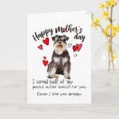 Der glückliche Tag der Mutter von Ihrem Karte (Gelbe Blume)