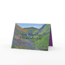 Der glückliche Tag der Mutter zur neuen Mutter zum