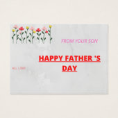 Der glückliche Tag des Vaters (Vorderseite)