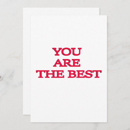 Der glückliche Tag des Vaters Dankeskarte (Vorne/Hinten)