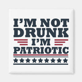 Der glückliche Unabhängigkeitstag am 4. Juli Magnet