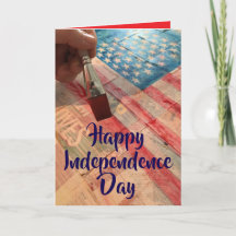 Der glückliche Unabhängigkeitstag in Amerika