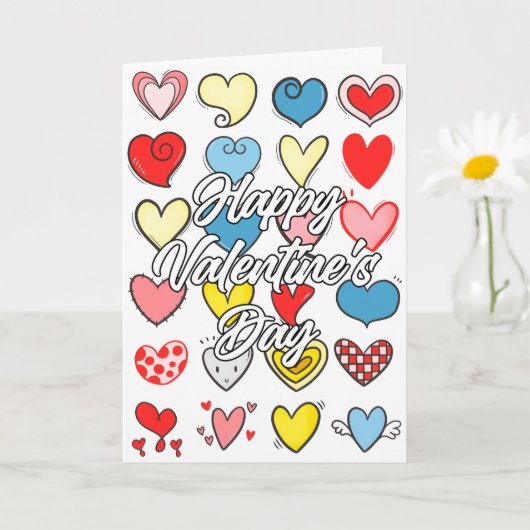 Der glückliche Valentinstag | Ich höre dich Karte (Kleine Pflanze)