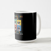 Der glückliche Vater des Vaters gehört zu wundersc Kaffeetasse (VorderseiteRechts)