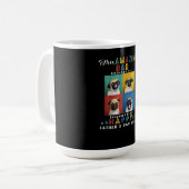 Der glückliche Vater des Vaters gehört zu wundersc Kaffeetasse (Vorderseite Links)