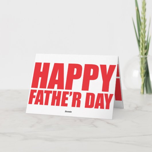 Der glückliche Vatertag (Rückseite)