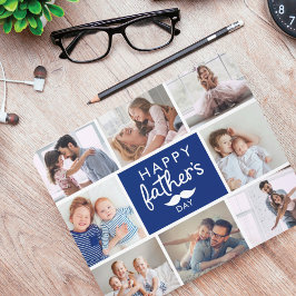 Der glückliche Vatertag | Custom Foto Family Colla Mousepad
