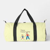 Der glückliche Vatertag Duffle Bag (Vorderseite)