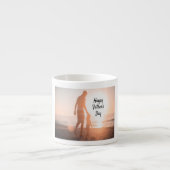 Der glückliche Vatertag Espressotasse (Vorderseite)