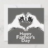 Der glückliche Vatertag Feiertagskarte (Vorderseite)