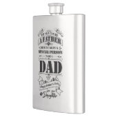 Der glückliche Vatertag Flachmann (Links)