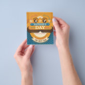 Der glückliche Vatertag Flyer (Gruppe)